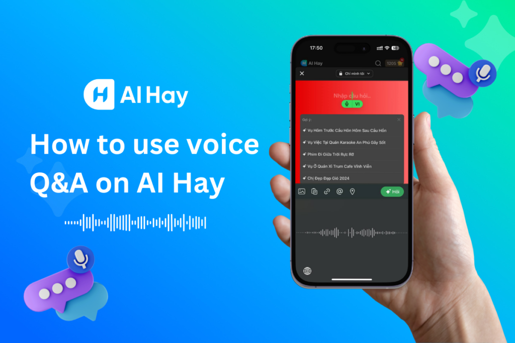 How to Use Voice Q&A on AI Hay for Android and iOS Devices