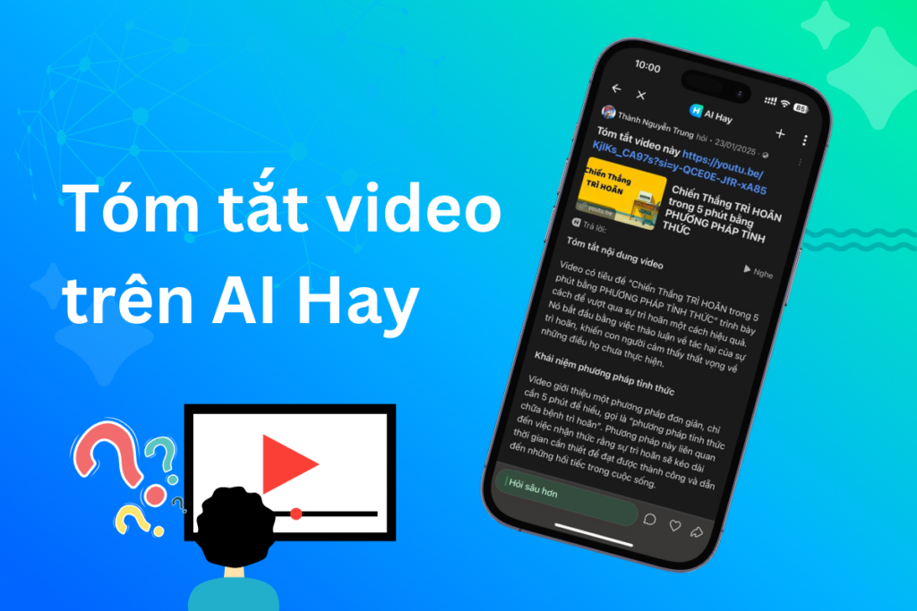 tóm tắt video trên ai hay