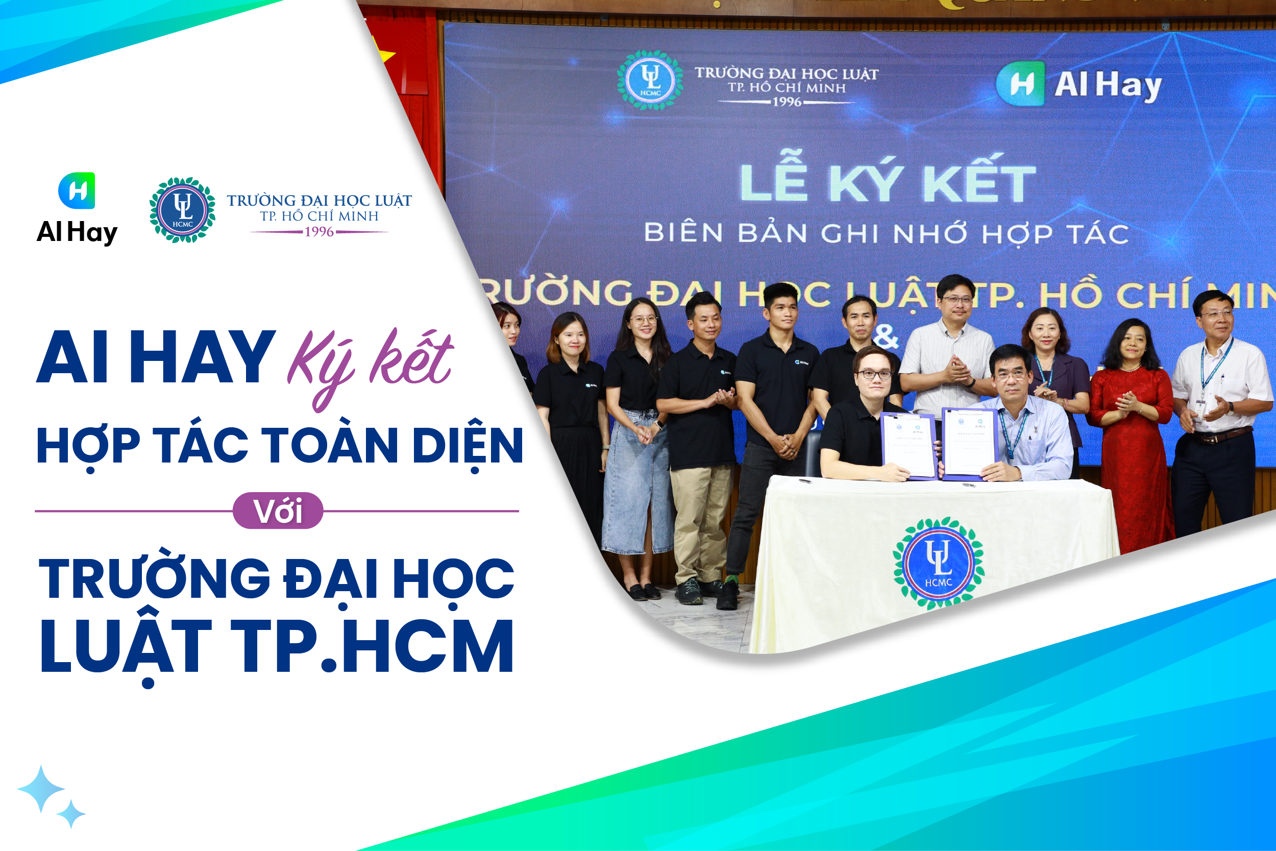 AI Hay ký kết hợp tác với đại học luật