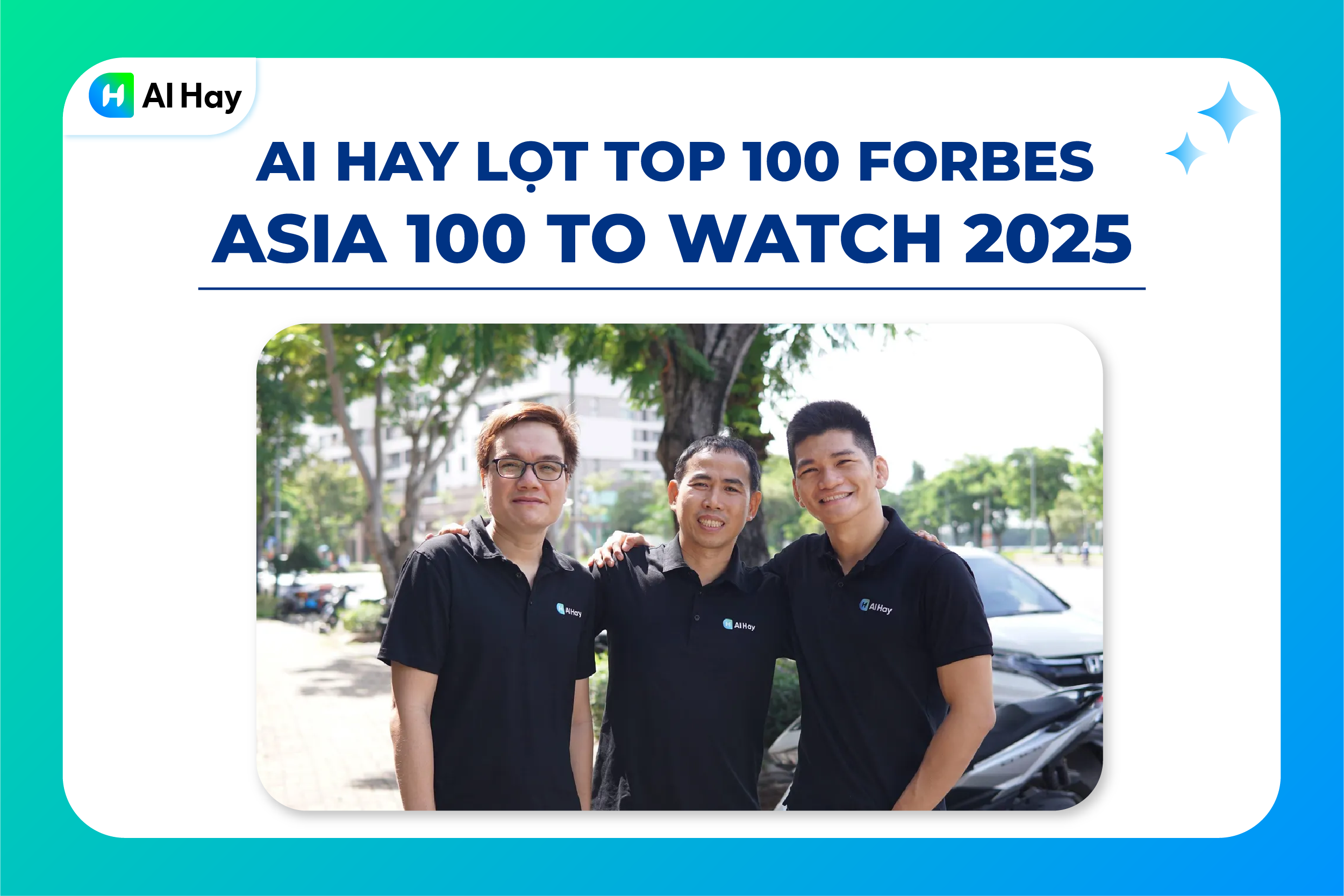 AI Hay lọt top 100 Forbes