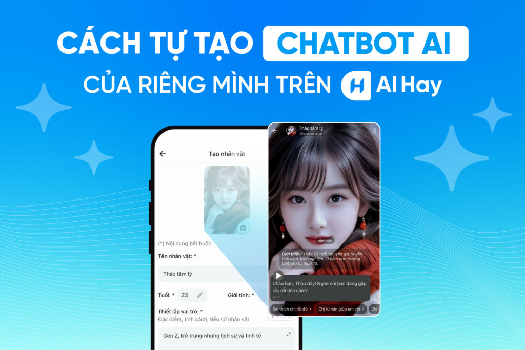 cách tự tạo chatbot trên AI Hay
