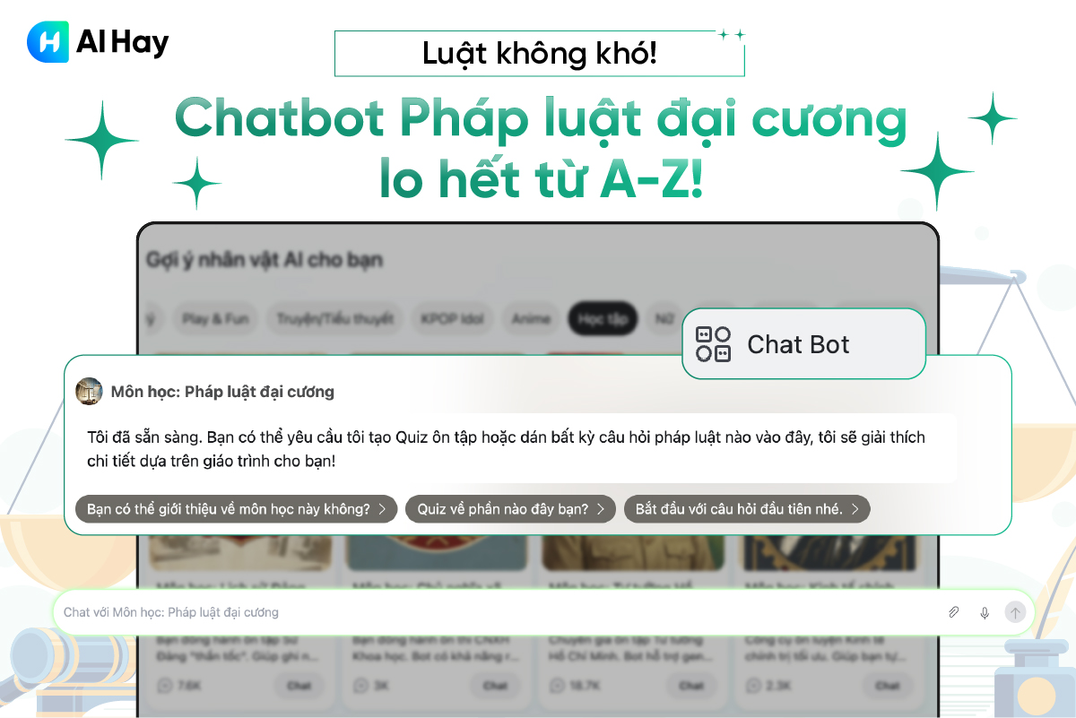 Chatbot pháp luật đại cương