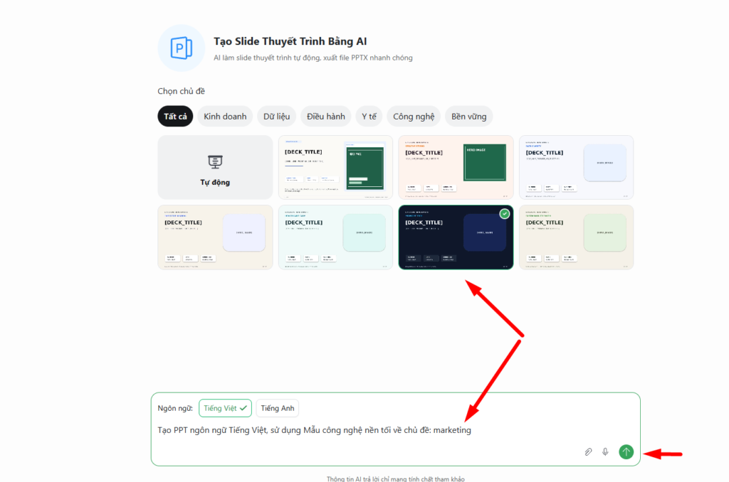 Hướng Dẫn Tạo Slide Thuyết Trình Với AI Hay